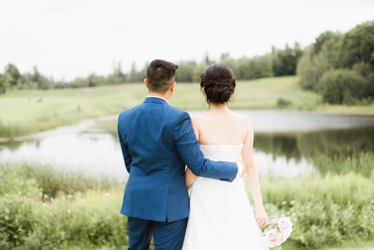 wedding pictures taken at king valley golf club